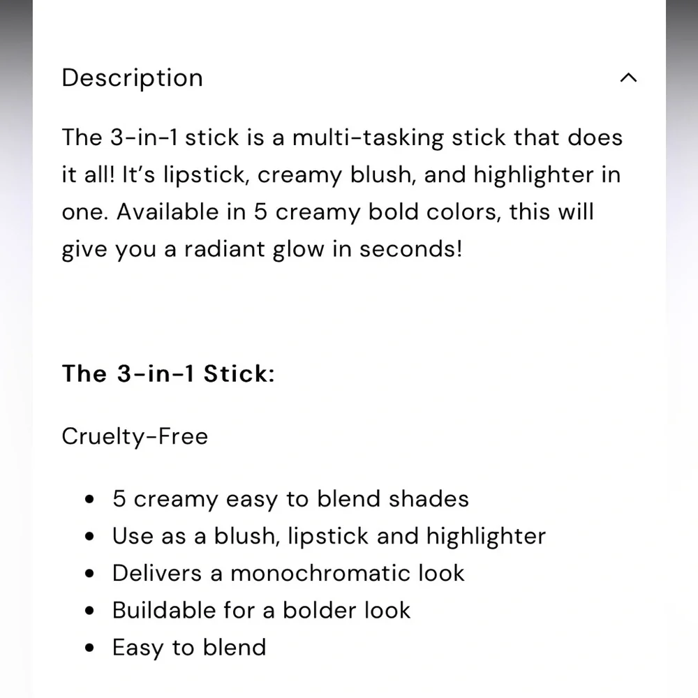 Just Ximena 3-in-1 stick